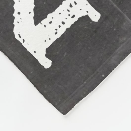 Personalisierter Netball-Chalkboard-Stil Fleecedecke (Ecke)