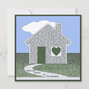 Personalisierter neuer Hausbesitzer