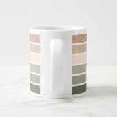 Personalisierter, neutraler Retreat-Jumbo Jumbo-Tasse (Rückseite)