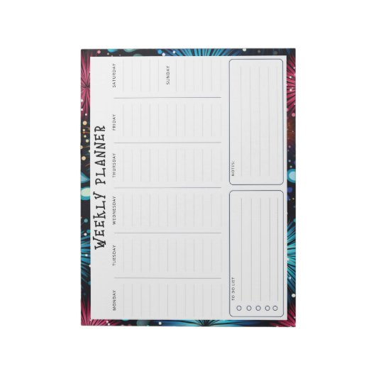 Personalisierter nicht aktualisierter vertikaler W Notizblock (Rotiert)