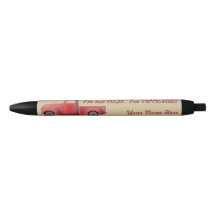 Personalisierter Nicht alt, Vintage Kleiner Roter