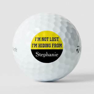 Personalisierter nicht verlorener Taylor gemacht T Golfball