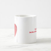 Personalisierter Niedlich bester Lehrer der zweite Kaffeetasse (Mittel)