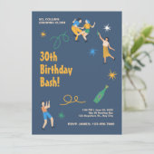 Personalisierter niedliche Geburtstag (Stehend Vorderseite)