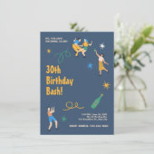 Personalisierter niedliche Geburtstag (Stehend Vorderseite)