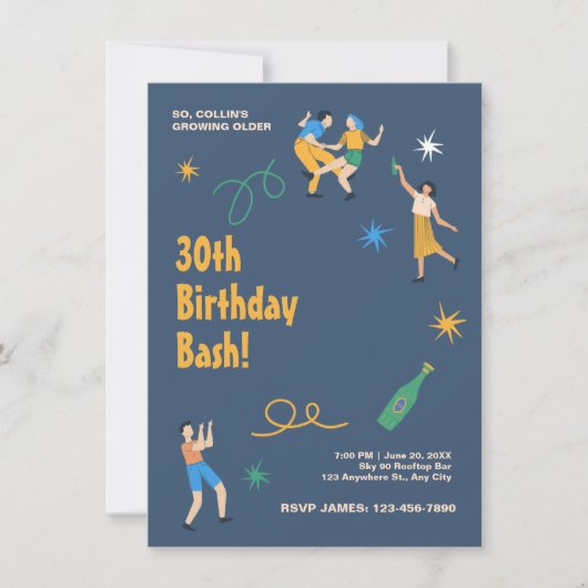 Personalisierter niedliche Geburtstag (Vorderseite)