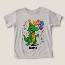 Personalisierter Niedliche Geburtstag Dino Kids