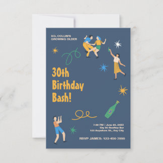 Personalisierter niedliche Geburtstag Einladung