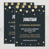 Personalisierter niedliche Geburtstag Einladung (Vorne/Hinten)