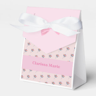 Personalisierter Niedlicher Bär und Balloons Geschenkschachtel