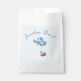 Personalisierter Niedlicher Bär und Balloons Geschenktütchen