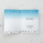 Personalisierter Niedlicher Cartoon Maus Ess eine Karte (Innenseite)