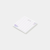 personalisierter niedlicher Cartoon Post-it Klebezettel (angewinkelt)