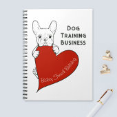 Personalisierter Niedlicher Franziskaner mit einem Notizblock