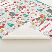 Personalisierter Niedlicher Gänsename Sherpadecke (3/4)