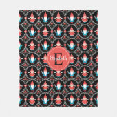 Personalisierter Niedlicher Geburtstag Fleecedecke (Vorderseite)