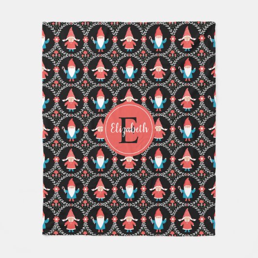 Personalisierter Niedlicher Geburtstag Fleecedecke (Vorderseite)