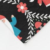 Personalisierter Niedlicher Geburtstag Fleecedecke (Ecke)