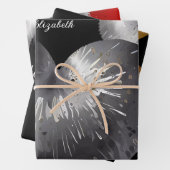 Personalisierter Niedlicher glücklicher Jahrestag Geschenkpapier Set (Beispiel)