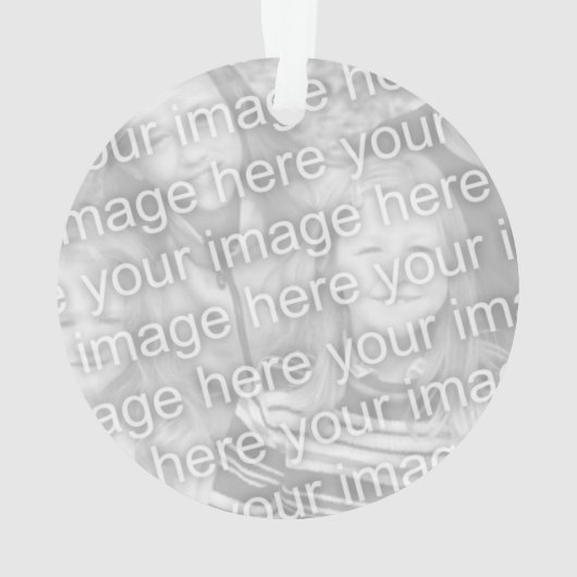 Personalisierter niedlicher Gnome Weihnachts-Foto Ornament (Rückseite)