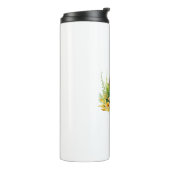 Personalisierter Niedlicher Igel Thermosbecher (Nach links gedreht)