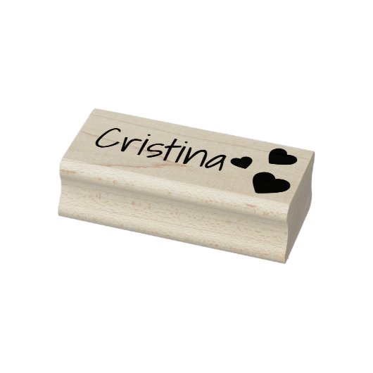 Personalisierter Niedlicher Individuelle Name mit Gummistempel (Stempel)