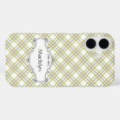 Personalisierter Niedlicher Karierter TelefonCase Case-Mate iPhone Hülle (Rückseite (Horizontal))