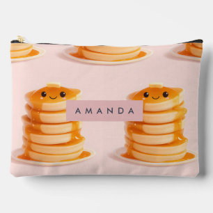Personalisierter Niedlicher Kawaii Pancake Stapel Zubehörtasche