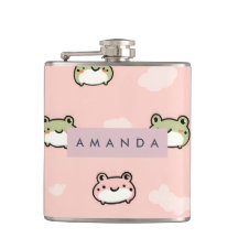 Personalisierter Niedlicher Kawaii Pastel Frosch D