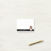 Personalisierter niedlicher mexikanischer post-it klebezettel (Auf Schreibtisch)