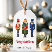 Personalisierter Niedlicher Nutcracker Frohe Weihn Geschenkanhänger