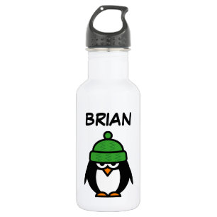 Personalisierter niedlicher Pinguin-Cartoon-indivi Edelstahlflasche