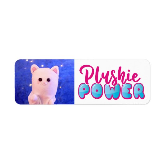 Personalisierter Niedlicher Plushie-Power Plushiem (Vorne)