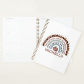 Personalisierter Niedlicher Regenbogenlehrer | IND Planer (Anzeige)