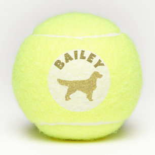 Personalisierter Niedlicher Retrieghund-Tennisball Tennisbälle