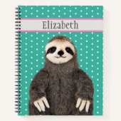 Personalisierter Niedlicher Slottiername Notizblock (Vorderseite)