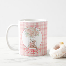 Personalisierter Niedlicher Teddybär Kaffeetasse