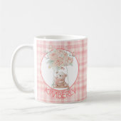 Personalisierter Niedlicher Teddybär Kaffeetasse (Links)