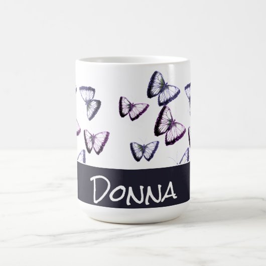 Personalisierter Niedlicher Trendy Beautiful Butte Kaffeetasse (Mittel)