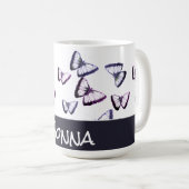 Personalisierter Niedlicher Trendy Beautiful Butte Kaffeetasse (VorderseiteRechts)