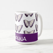 Personalisierter Niedlicher Trendy Beautiful Butte Kaffeetasse (VorderseiteRechts)
