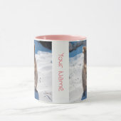 Personalisierter niedlicher und glücklicher Quokka Tasse (Zentrum)