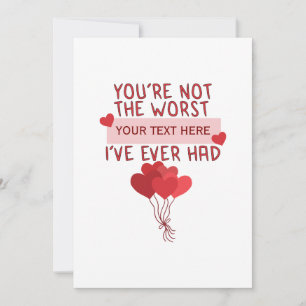 Personalisierter Niedlicher Valentinstag Einladung