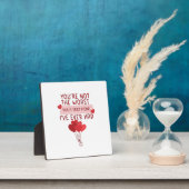 Personalisierter Niedlicher Valentinstag Fotoplatte (InSitu)