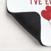 Personalisierter Niedlicher Valentinstag Mousepad (Ecke)