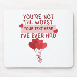 Personalisierter Niedlicher Valentinstag Mousepad