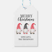 Personalisierter Niedlicher Weihnachtsbummel Geschenkanhänger (Vorderseite)