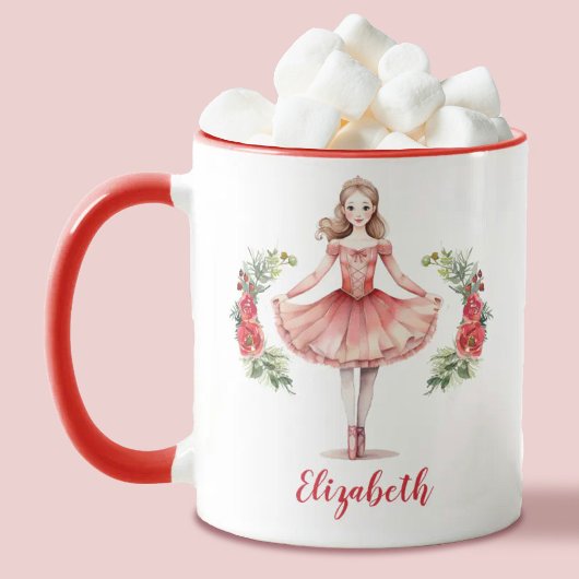 Personalisierter Niedlicher Weihnachtsknacker Ball Tasse