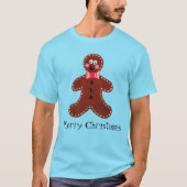 Personalisierter Niedlicher Weihnachtsmann T-Shirt (Vorderseite)