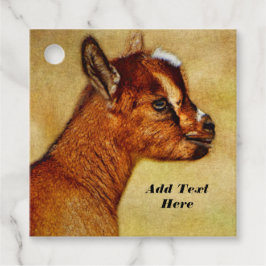 Personalisierter nigerianischer Zwerg Geschenkanhänger